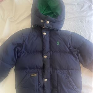Toddler boys polo coat
